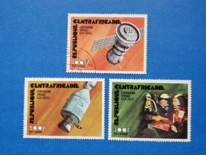 Central African Republic Stamps, Scott C135-C137 CTO's Non-Hinged - Picture 1 of 1
