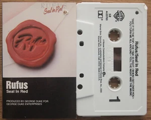 RUFUS - SEAL IN RED (WARNER 237534) 1983 USA CASSETTE TAPE ELECTRO FUNK SOUL - Foto 1 di 3