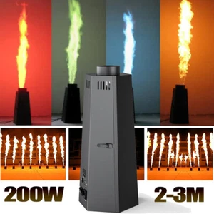 Powerful Fire Thrower 200W DMX Flame Machine Effect Projector Stage Show Party - Picture 1 of 15