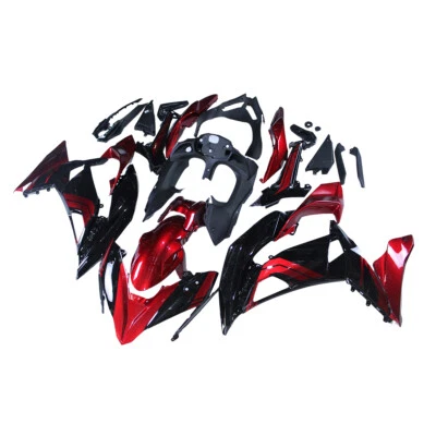 Fairing Plastic Kit for Ninja 650 2017-2019 EX650 Kawasaki Red Black Bodywork Foto 1 de 4