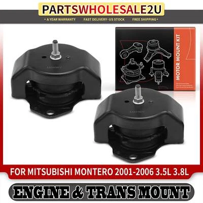 2x Motor Delantero Izquierdo y Derecho para Mitsubishi Montero 2001-2006 3.5L 3.8L Foto 1 de 4