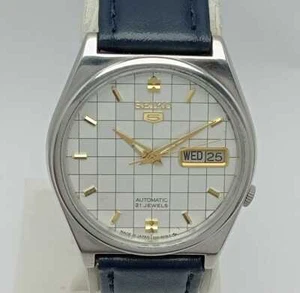 Seiko 5 Automatic 7019-8250 Day/Date Vintage Men’s Watch MUR853ARL5 - Picture 1 of 10