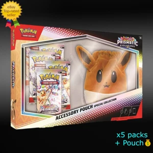 Pokemon Evoluciones Prismáticas Bolsa de Accesorios🎊💰Juego de Colección Especial PREVENTA - Imagen 1 de 4
