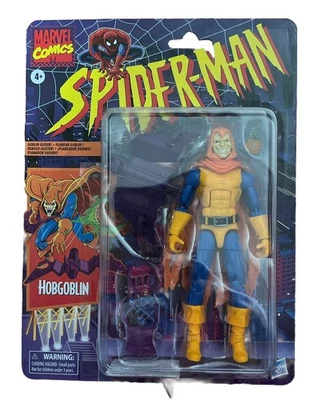 Marvel Legends Vintage Retro 6" Action Figure Hobgoblin Spider-Man Wave 2  - Image 1 of 2