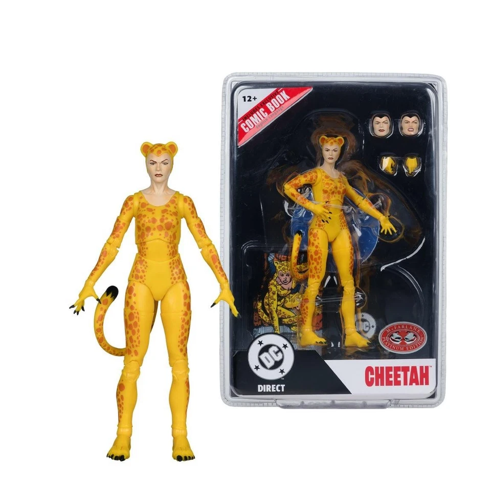 Punzonadores de páginas DC Direct Cheetah McFarlane Platinum EN MANO Foto 1 de 1