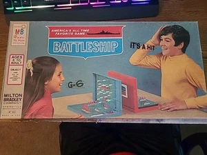 Vintage Battleship Board Game 1967 Milton Bradley  w/ Original Box - Picture 1 of 10