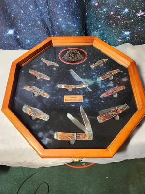 Frost Cutlery 35th Anniversary 35-TRB Complete 10 Set Tennessee river birchbone - Image 1 of 4