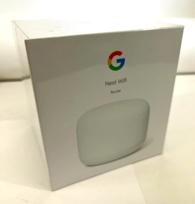 Google Nest Wifi - AC2200 - GA00595 Mesh WiFi Sealed Wireless 1 Pack New BETT - Image 1 of 2