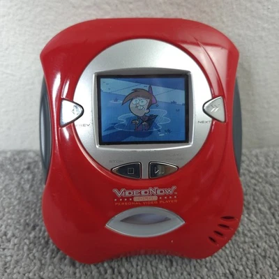 Reproductor de video personal Video Now Color FX 2004 y 1 disco Hasbro rojo probado funciona Foto 1 de 4