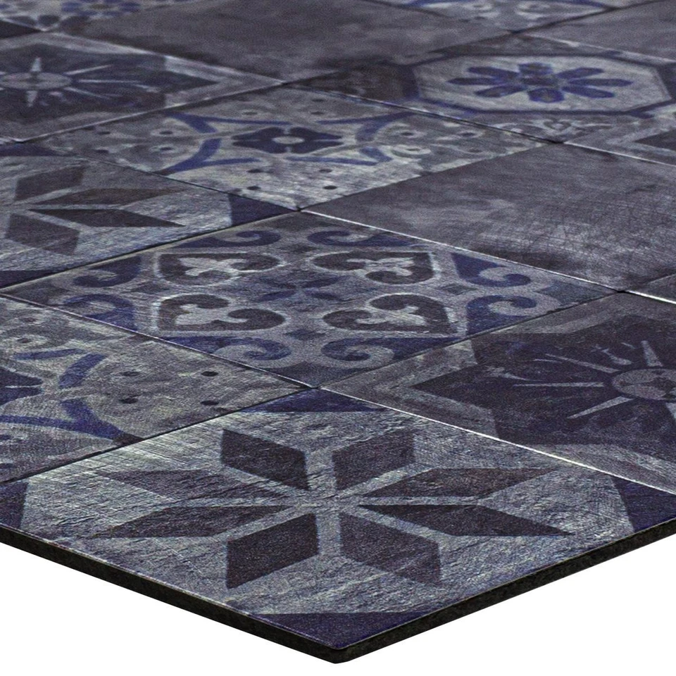 Mosaik Fliesen Metall Retro Alghero Selbstklebend - Bild 1 von 4