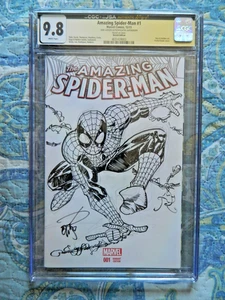 The Amazing Spider-Man #1 Schizzo di Erik Larsen CGC 9.8 - Foto 1 di 6