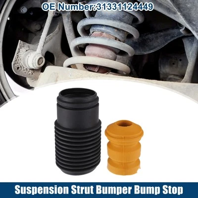 1 Set No.31331124449 Suspension Strut Bumper Bump Stop for BMW 318is 1991-1997 Foto 1 de 4