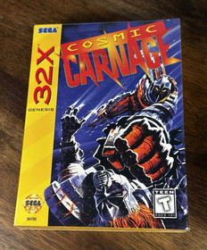 Cosmic Carnage (Sega Genesis 32X, 1994) Brand New Factory Sealed Nice!