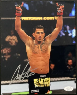 Foto autografiada firmada por Anthony Pettis 8x10 UFC MMA Fighting JSA QQ73467 Foto 1 de 4