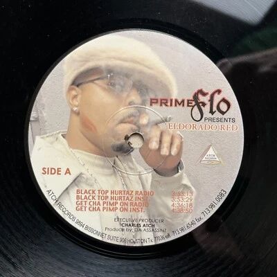 PRIME FLO Black Top Hurtaz 2005 Vinyl Maxi Single Atch Records - VG+ Foto 1 de 4