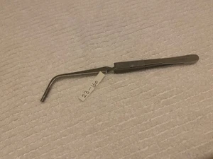 23-160 JACKSON LARGE FORCEPS 9.5" 1X2 TEETH 3MM WIDTH TIP - Picture 1 of 3