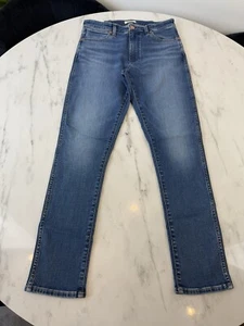 Pantalones de mezclilla ajustados de tiro medio WRANGLER 665 - azul rebelde W28 L32 - Imagen 1 de 5