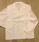 Mens White Chefs Cook Bakers Etc Long Sleeve Shirt Whites Kitchen 45 Chest Xl