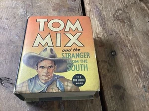 Vintage 1936 Whitman Little Big Book Tom Mix The Stranger From The South  - Bild 1 von 4