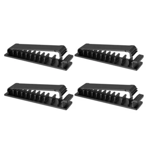 4 Pcs Cord Management Wire Holder Clips Self-adhesive Cable Desktop - Afbeelding 1 van 11