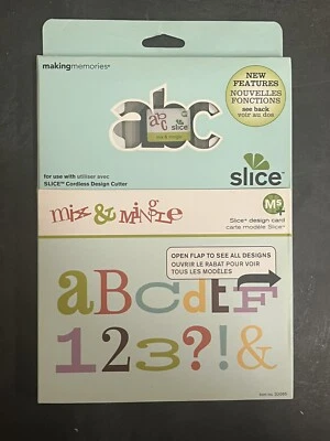 BRAND NEW SLICE DESIGN CARD MAKING MEMORIES MIX & MINGLE - Image 1 of 3