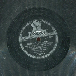 Disco TANGO ALBERTO MARINO - ROSAS DE ABRIL / NACI EN POMPEYA - 78 - Imagen 1 de 2