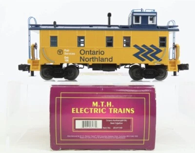 MTH PREMIER ONTARIO NORTHLAND STEEL CABOOSE 20-91149! O SCALE O GAUGE TRAIN - Image 1 of 3
