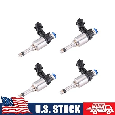 4pcs Fuel Injector 35310-2B130 For Kia Rio / For Hyundai Veloster 1.6L 2012-2017 Foto 1 de 4