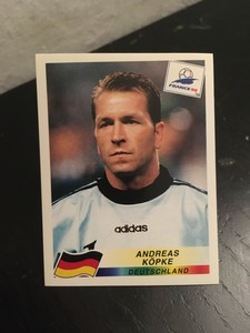 PANINI WORLD CUP FRANCE 1998 FIGURE NR 373 BY ANDREAS KOPKE NEWSSTAND
