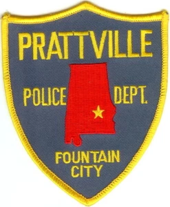 Departamento de Policía de Prattville Parche de policía Fountain City Police Alabama AL  - Imagen 1 de 1