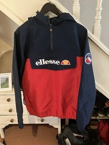 Ellesse Wind Breaker Hooded Jacket Mens M - Picture 1 of 6