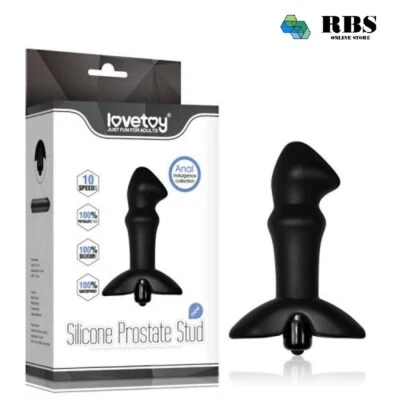 Vibratore anale realistico plug vibrante uomo stimolatore prostata dildo fallo - Immagine 1 di 4