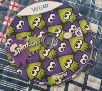 Nintendo Wii U Splatoon Disc Only TESTED - Image 1 of 3