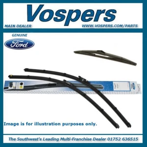 Genuine Ford Focus Hatch 2011 - 2015 Front & Rear Wiper Blades - Picture 1 of 1