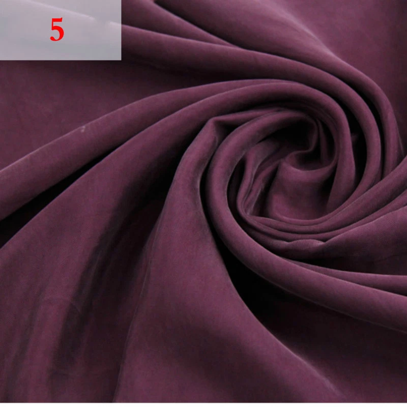 100% Cupro Silk Fabric Craft Sew Materials Dress Sewing Cloth 1.35*0.5m Silky - Image 1 of 4