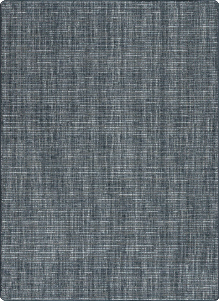 Milliken Brushed Denim Contemporary Achromatic Area Rug Solid Broadcloth - Image 1 of 1
