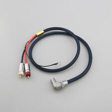 6N OCC Silver Shield RCA do 5-pin DIN Audio Phono Kabel ramienia z przewodem uziemiającym