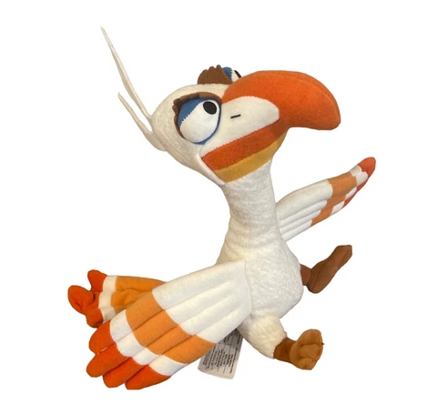 Disney The Lion King Broadway Musical 8" Plush Zazu Hornbill Bean Bag Toy Animal Cover