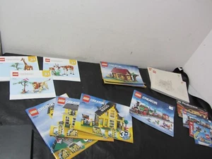 Lego Instruction books lot of 14 Creator 31150 4996 5766 instructions booklet - Picture 1 of 8