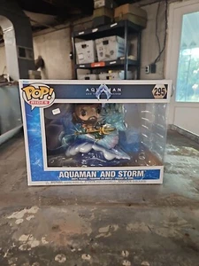 FUNKO POP! RIDE DLX: Aquaman 2 - Aquaman on Storm Deluxe Vinyl Figur - Bild 1 von 3