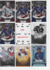 New York Rangers * SERIAL #'d Rookies Autos Jerseys * ALL CARDS ARE GOOD CARDS *