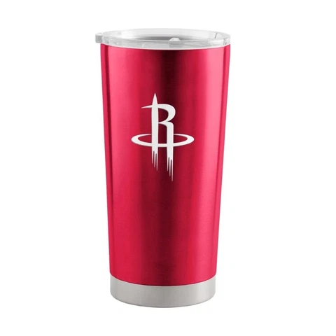 Houston Rockets 20oz Stainless Steel Travel Tumbler [NEW] NBA Mug Glass Cup Cover