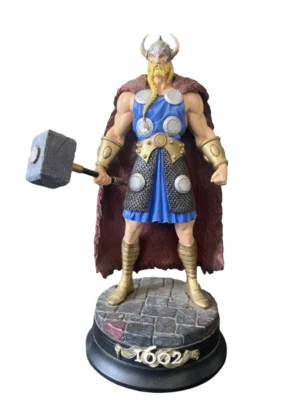Estatua Thor 1602 Marvel Diamond Select 8" - Ligero daño en caja Foto 1 de 4