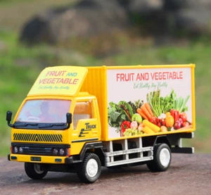 Fruit & Vegetable Panther Truck -Pull Back Child Game Gift Toys Decoration - Picture 1 of 9