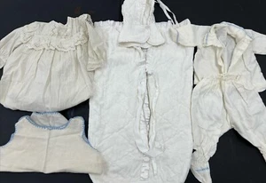 Lot VTG Hand Made Layette, Newborn Baby Clothing - Picture 1 of 24