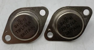 2 X Transistor De Colección Nuevo FABRICANTE DE EQUIPOS ORIGINALES Texas Instrument TIPL755A Gran Bretaña - Imagen 1 de 2