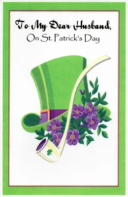 Loving HAPPY ST. PATRICK'S DAY Card FOR HUSBAND by Popular Greetings + Envelope - Image 1 of 4