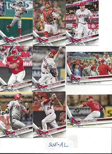 2017 Topps 1 Los Angeles Angels Team Set Calhoun Albert Pujols Mike Trout 10 - Bild 1 von 1