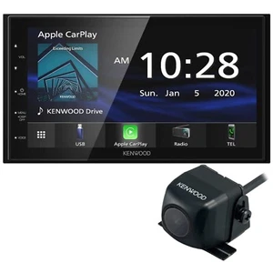 Kenwood DMX47S Mechless 6.8" Touch Screen Car Stereo + CMOS-230 Backup Camera - Picture 1 of 6