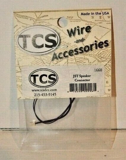 TCS #1660 JST Speaker Connector NEW - Image 1 of 1